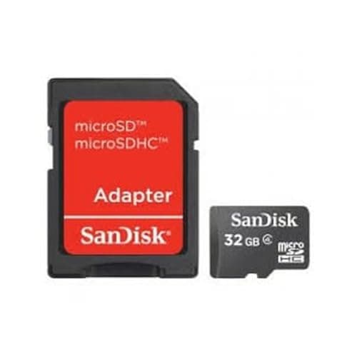 Image of SanDisk 32 GB microSDHC Memory Card Only, SDSDQM-032G-B35