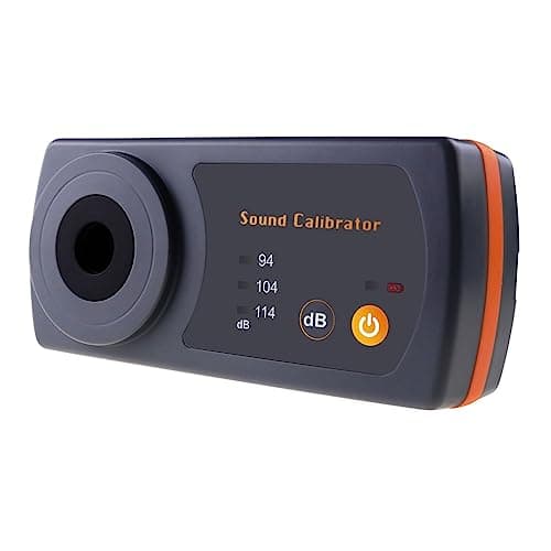 Image of Sound Meter Decibel Level Calibrator Calibration 114dB / 94dB / 104dB Calibration Level for Sound Level Meters