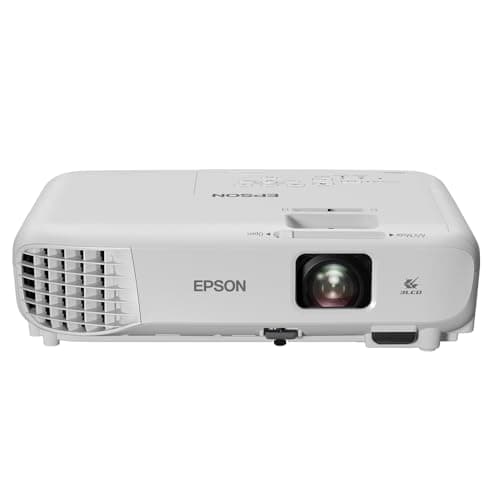 Image of Epson EB-W06 3LCD, HD ready, 3700 Lumens, 320 Inch Display, Built-in Speaker, WXGA Projector - White