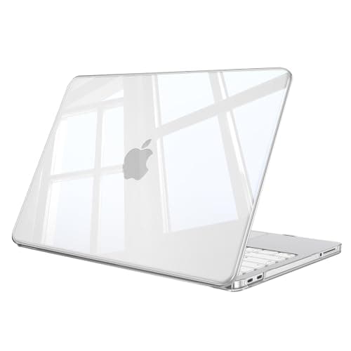 Image of FINTIE Case for Macbook Neo 13-inch (2026) A18 Pro Chip (Model A3404) - Ultra Slim Anti-Yellowing Transparent Hard Shell Protective Cover for Macbook Neo 13" Retina Display, Crystal Clear