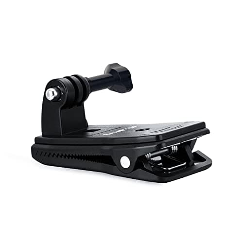 Image of Sametop Backpack Strap Mount Quick Clip Mount Compatible with GoPro Hero 13, 12, 11, 10, 9, 8, 7, 6, 5, 4, Session, 3+, 3, 2, 1, Hero(2018), Fusion, Max, DJI Osmo Action Cameras