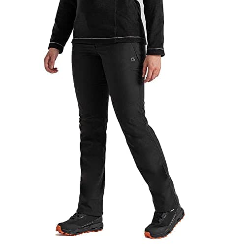 Image of Craghoppers Womens/Ladies Airedale II Waterproof Trousers (8 UK R) (Black)