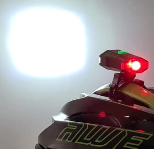 Image of AWE 180 Lumens Front/Rear USB, 360º Protection. Bicycle Helmet Light, 2 x Super Bright LED's. Fully Rechargeable, Visibility 1km+ IPX4 Waterproof *SEE 360 VIDEO*