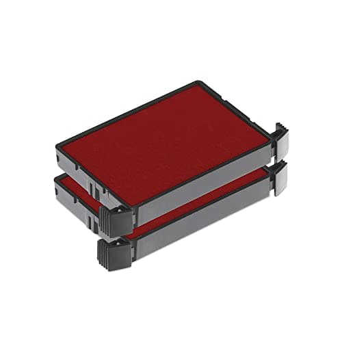 Image of Trodat Replacement Ink Pads 6/4750 - Pack of 2 - Red Ink - for the Printy 4750, 4760, 4750/L and 4755