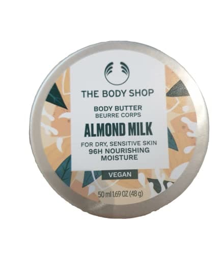 Image of THE BODY SHOP Almond Milk Butter for Dry and Sensitive Skin: 96 hours moisture, 50 ml