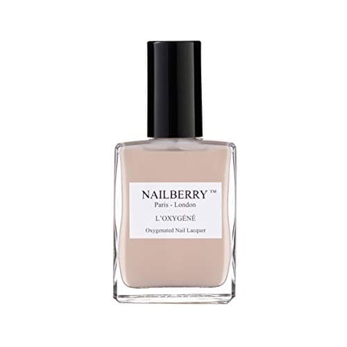 Image of Nailberry L'Oxygéné Oxygenated Nail Lacquer | Au naturel, 15 ml | Polish for a Healthier Manicure & Long Lasting Colour | 12-Free, Vegan, Halal, Cruelty & Gluten Free