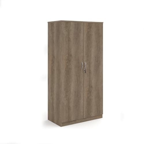 Image of Mr Office Systems double door cupboard - 2000mm high, Nebraska Oak