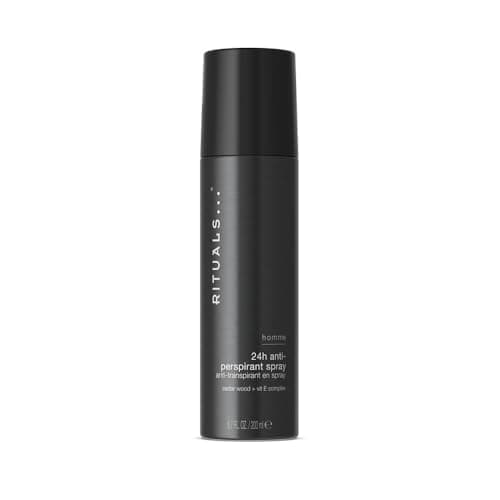 Image of Rituals 1246-63407 Beauty Care Homme 24H Anti-perspirant Spray 200 ml for Men, Ideal for Long-Lasting Everyday Fragrance wear, 200 ml