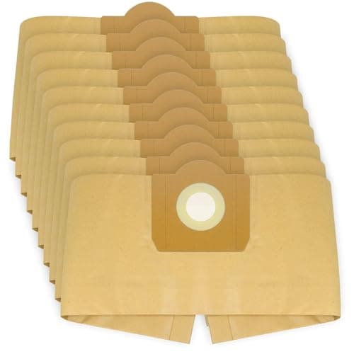 Image of SPARES2GO Strong Dust Bags for DeWalt DXV23PTA 23L DXV38S 38L DXV20PA 20L Wet & Dry Vacuum Cleaner (Pack of 10)