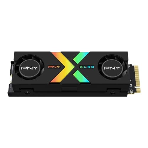 Image of PNY CS3150 XLR8 Gaming EPIC-X RGB™ 2TB M.2 NVMe Internal Solid State Drive (SSD) with RGB Heatsink - M280CS3150XHS-2TB-RB
