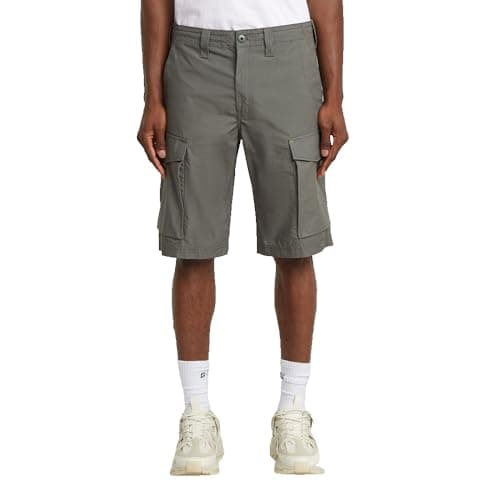 Image of G-STAR Men's Core Regular Cargo Shorts, Grey (Gs Grey D26220-c973-1260), 32W