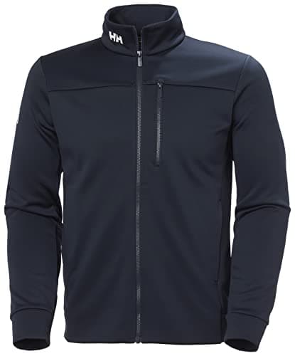 Image of Helly Hansen Men's Crew Fleece Jacket, Navy, S