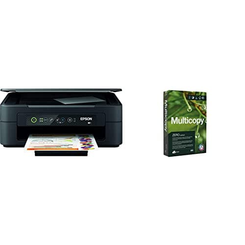 Image of Epson Expression Home XP-2200 Print/Scan/Copy Wi-Fi Printer & Multicopy Zero A4 Paper, 80gsm, 500 sheets,Pack of 1
