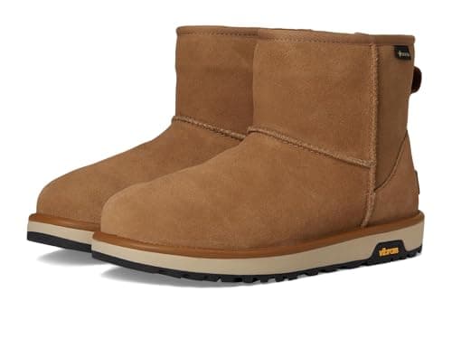 Image of UGG Women's Classic Mini GTX Ankle Boot, Chestnut, 6