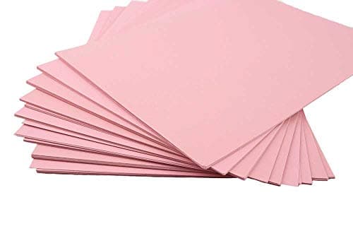 Image of House of Card & Paper A4 220 GSM Coloured Card - Pastel Pink (Pack of 100 Sheets), HCP140
