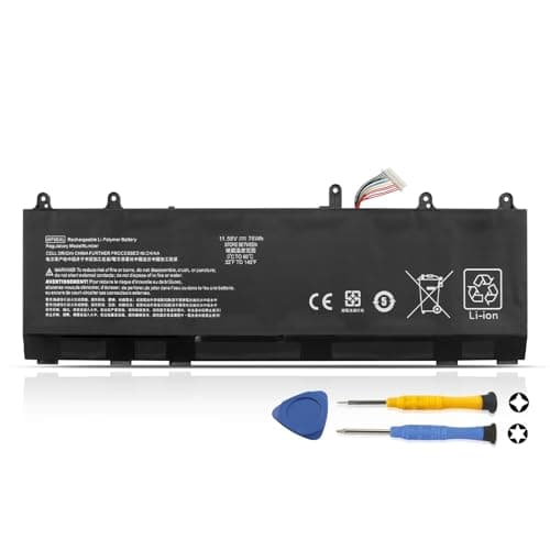 Image of K KYUER 76Wh WP06XL Laptop Battery for HP EliteBook 860 865 16 inch G9 G10 Notebook PC, ZBook Firefly 16 inch G9 G10 Mobile Workstation PC Serie WP06076XL HSTNN-IB9Z M64306-1C1 M64308-171 M73470-005