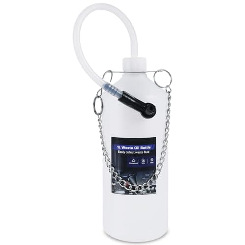 Image of DASBET 1L Brake Bleeder Bottle One Person, Brake Pressure Bleeder Bottle With Rubber Connector & 24in Tube Brake Fluid Bleeding Bottle Kit For Car ATV Motorcycle & All Brake Systems