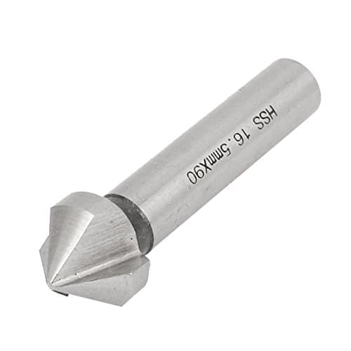 Image of Sourcingmap HSS 16.5x10mm 90 Degree Chamfer Milling Cutter Countersink Router Bits