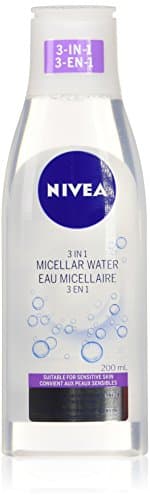Image of Nivea Daily Essentials 3-in-1 Sensitive Caring Micellar Water 200ml: Gentle Cleansing, Makeup Removal, and Moisturizing Solution
