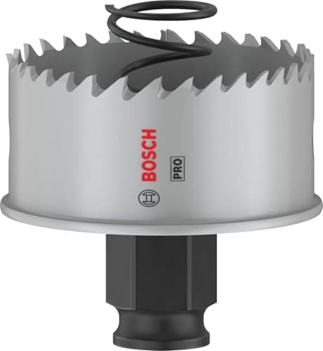 Image of Bosch 1x PRO Sheet Metal Power Change Plus Hole Saw (for Stainless Steel Sheets, Steel Sheets, Ø 54 mm, Professional Accessory Rotary Drill/Drivers)