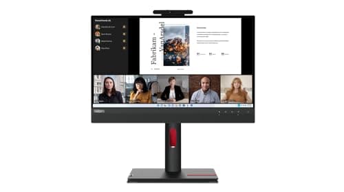 Image of Lenovo ThinkCentre Tiny-in-One 22 Gen 5 - LED monitor - Full HD (1080p) - 22" (Renewed)
