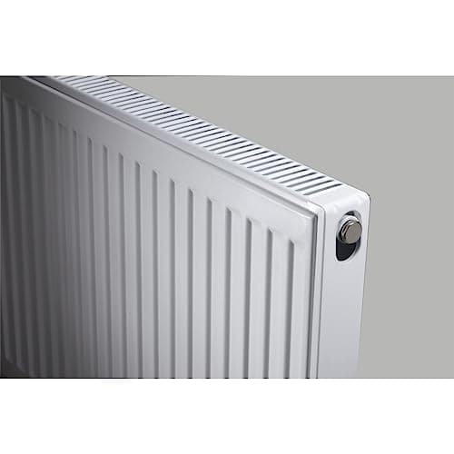 Image of 500mm (H) x 1300mm (W) - Type 11 Radiator - Single Panel Convector - White Enamel (RAL 9016) - (0.5m x 1.3m) (20" x 51")