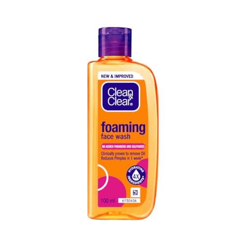 Image of Clean & Clear Foaming Face Wash, 100ml