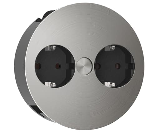 Image of Bachmann TWIST 2S - power extensions (105 x 105 x 40 mm, Black, Chrome)