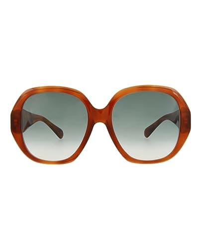 Image of Gucci Women's Sunglasses, Havana-Havana-Grey, UK 30