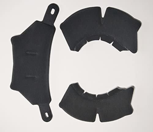 Image of Schuberth C5 / E2 Center Pad for long Heads, black, XL