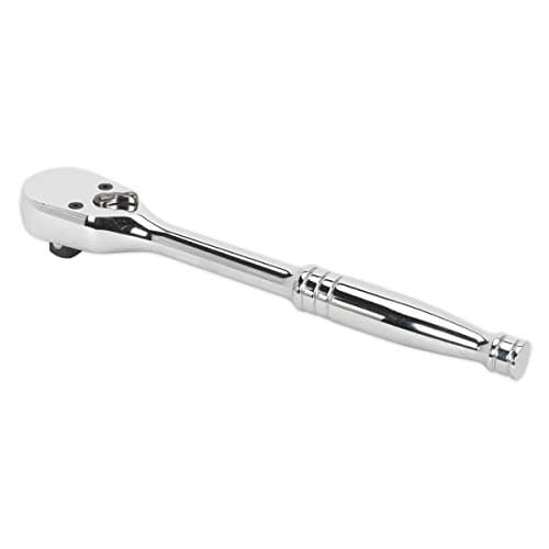 Image of Sealey Ak661Df Ratchet Wrench 3/8In Sq Drive Dust-Free Pear-Head Flip Reverse