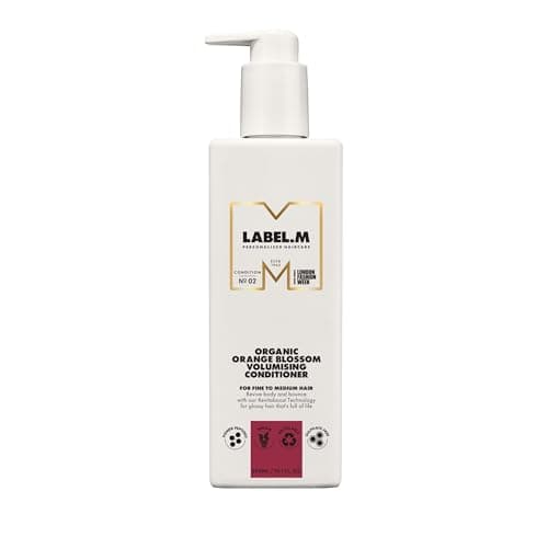 Image of LABEL.M Organic Orange Blossom Volumising Conditioner 300ml – With Recyclable Pump