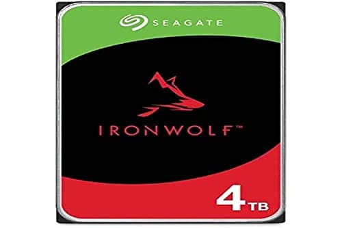 Image of Seagate Compatible IronWolf ST4000VN006 - Festplatte - 4 TB - SATA 6Gb/s,Noir