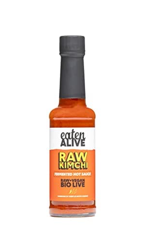 Image of Eaten Alive - Raw Kimchi Fermented Hot Sauce (150ml) Vegan & Made in The UK - Award Winning
