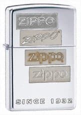 Image of Chrome Generations High Polish Chrome Zippo Lighter Zippo Lighter