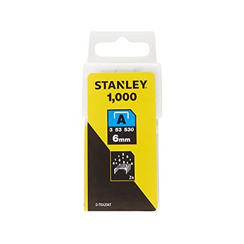 Image of Stanley Light Duty Staple 6MM (1000) 0-TRA204T