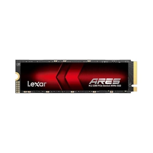 Image of Lexar ARES 2TB SSD, M.2 2280 PCIe Gen4x4 1.4 Internal NVMe SSD, Up to 7,400MB/s Read & 6,500MB/s Write, Internal Solid State Drive for PS5, PC, Laptop, Gamers, Creators, Professionals