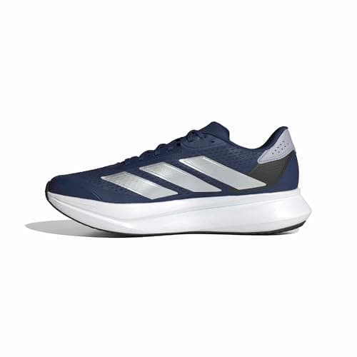 Image of adidas Men's Duramo SL 2 Running Shoes, Dark Blue/Silver Metallic/Halo Silver, 9 UK