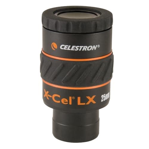 Image of Celestron 93426 X-Cel LX Series 1.25 inch / 25 mm Eyepiece, Black