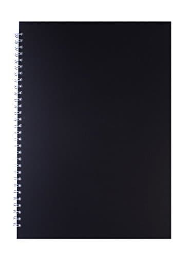 Image of Pink Pig A3 Portrait Sketchbook | White Cartridge, 35 Leaves | Black