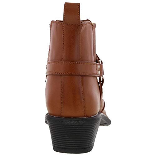 Image of ANKLE HARNESS COWBOY BOOTS Tan 11