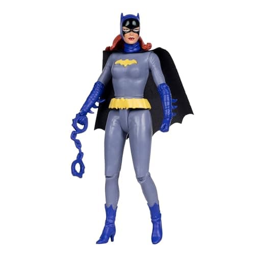 Image of McFarlane Toys - DC Retro Batgirl (Grey/Blue) (Batman 66' Comic) 6in Action Figure