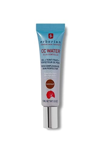 Image of Erborian - CC Water with Centella Asiatica - Skin Perfecting Face Care with Hyaluronic Acid - Korean Skin Care Face Moisturizer - CC Water Chocolate 15 ml