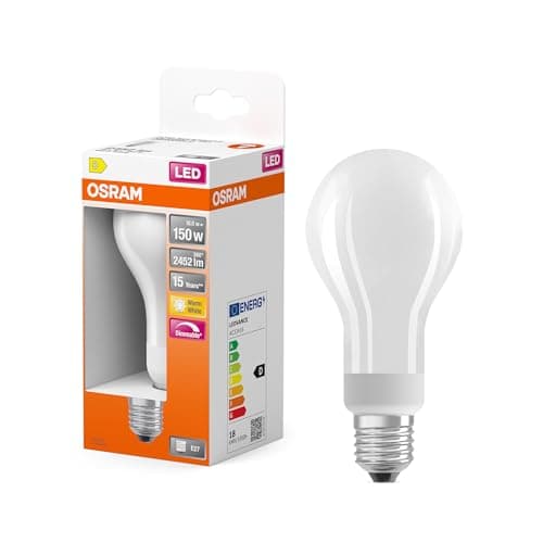 Image of OSRAM LED lamp | Base: E27 | Warm White | 2700 K | 21 W | Replacement for 150W | LED Superstar Classic A