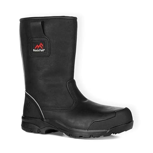 Image of Rock Fall RF040 Manitoba 9 Safety Boot - Black