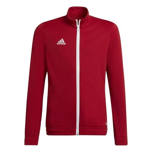 Image of adidas Unisex Kids Entrada 22 Track Jacket, Team Power Red 2, 11-12 Years