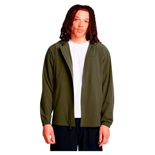 Image of Under Armour Vibe Woven Windbreaker Jacket Men - S