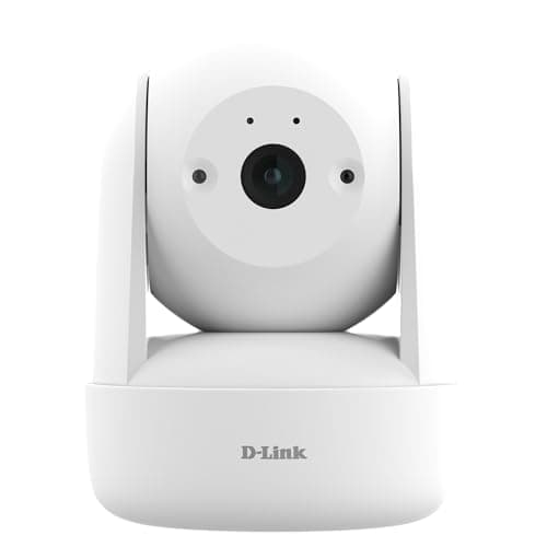 Image of D-Link DCS-6501LH Compact 2K Pan & Tilt Wi-Fi Camera, 1296p, Motorized Pan & Tilt, Night Vision, SD Card/Cloud Recording, Sound/Motion Detection, 2-Way Audio, Remote Access via App