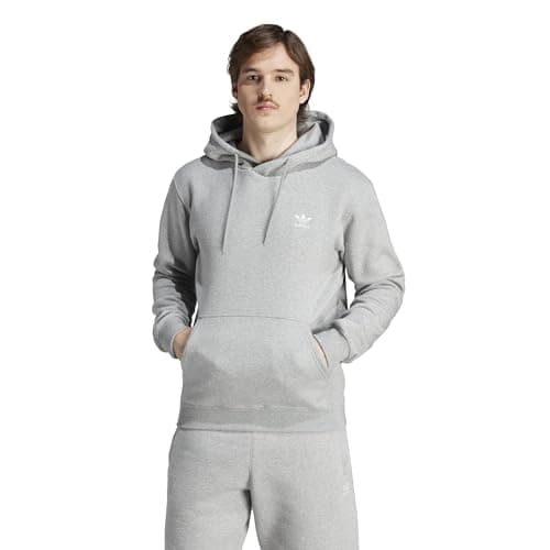 Image of adidas Originals Men's Trefoil Warm-up Hoodie, Medium Grey Heather, L