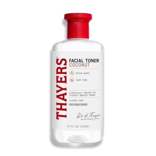 Image of Thayers Witch Hazel Facial Gentle Coconut Toner Lotion with Organic Aloe Vera, 355ml
